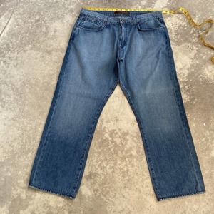 Agave Men's The Waterman Relaxed Straight Blue Denim Jeans Size 36 X 29